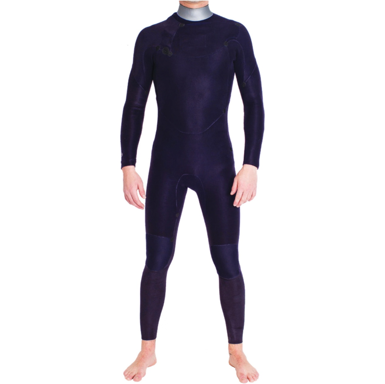 2026 Hurley Mens Air 3/2mm Chest Zip Wetsuit MFS0013312 - Ponderosa